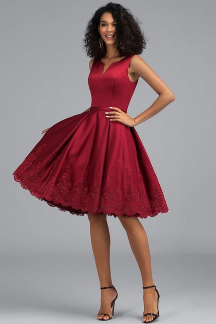 Robe De Bal Élégance Rubis - gallery 5