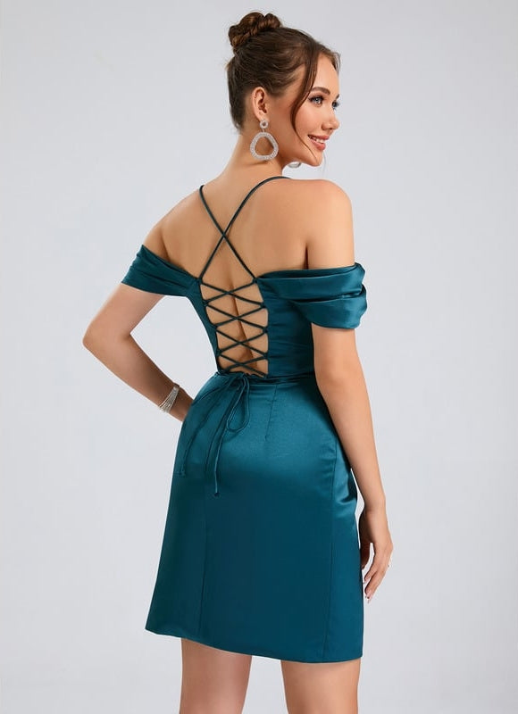 Robe De Bal Soirée Satinée - gallery 1