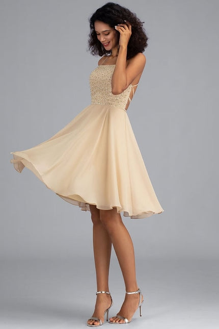 Robe De Bal Mousseline Éclatante - gallery 3