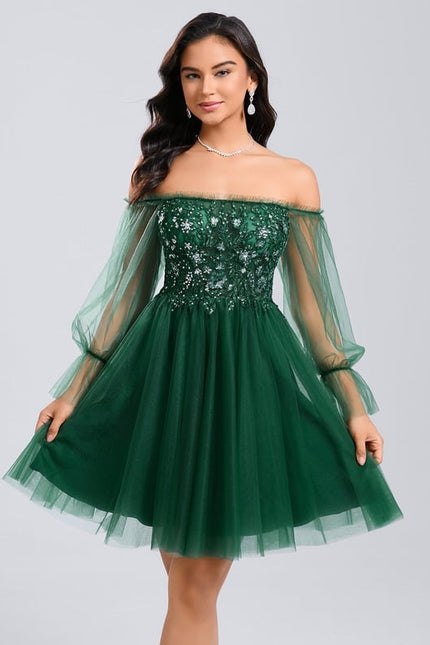 Robe De Bal Émeraude Aérienne - gallery 1
