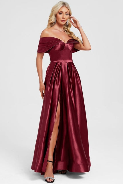Robe De Bal Bordeaux - gallery 1