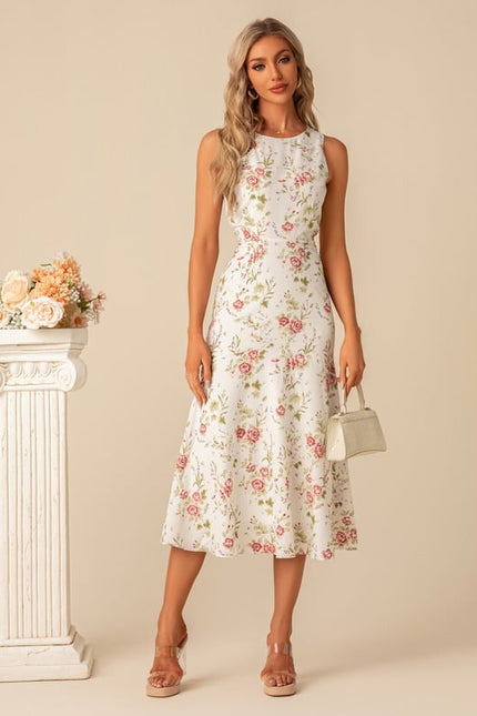 Robe De Bal Florale Estivale - gallery 8