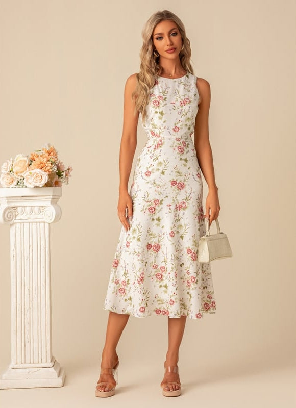 Robe De Bal Florale Estivale - gallery 8