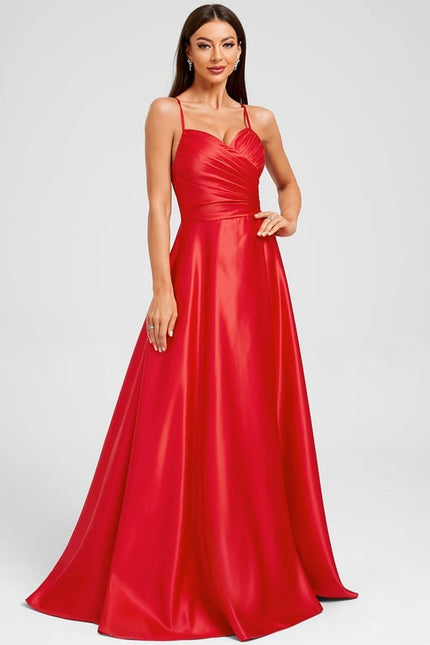 Robe De Bal Longue Satinée - gallery 4