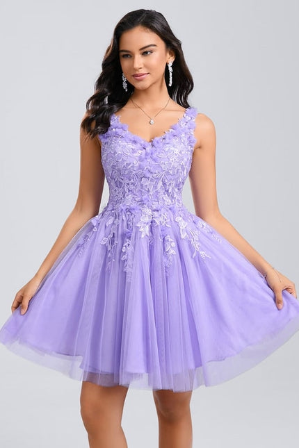 Robe De Bal Tulle Lavande