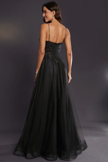 Robe De Bal Vaporeuse Céleste - gallery 2