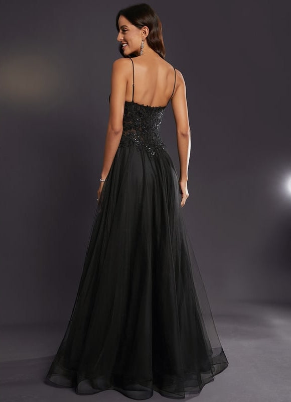 Robe De Bal Vaporeuse Céleste - gallery 2