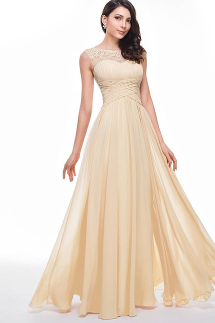 Robe De Bal Légère Crémeuse