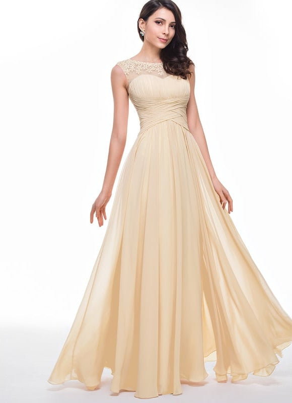 Robe De Bal Légère Crémeuse