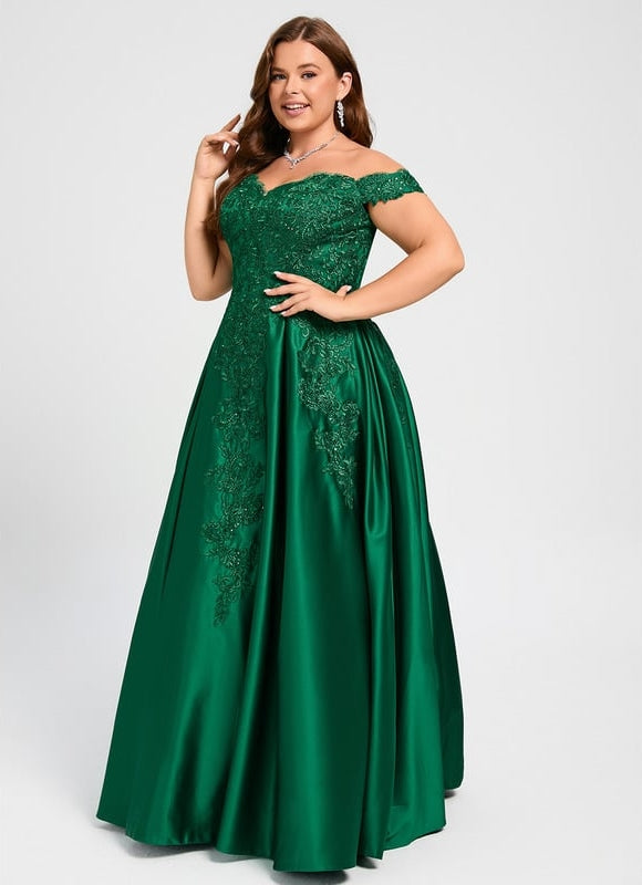 Robe De Bal Émeraude Opulente - gallery 6