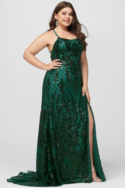 Robe De Bal Éclat Vert Luxueux - gallery 7