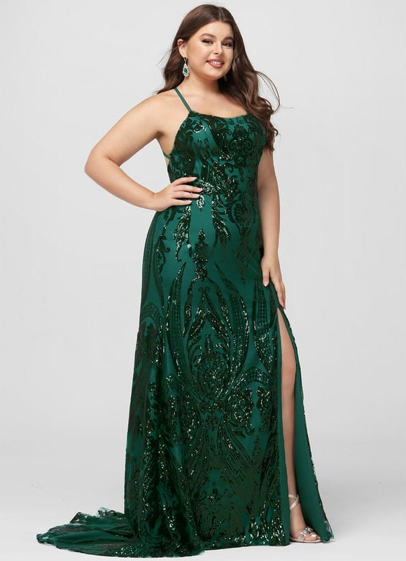 Robe De Bal Éclat Vert Luxueux - gallery 7