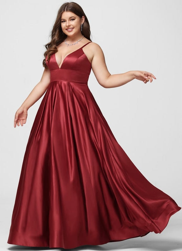 Robe De Bal Satinade Royale - gallery 4