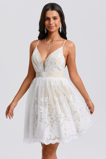 Robe De Bal Tulle Florale - gallery 6