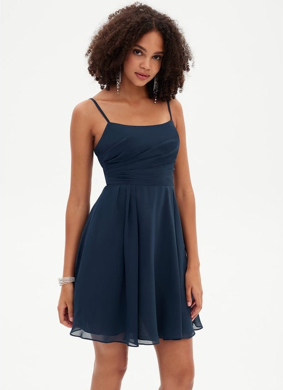 Robe De Bal De Soirée Marine - gallery 1