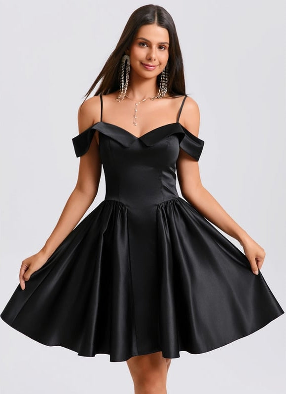 Robe De Bal Noire Chic