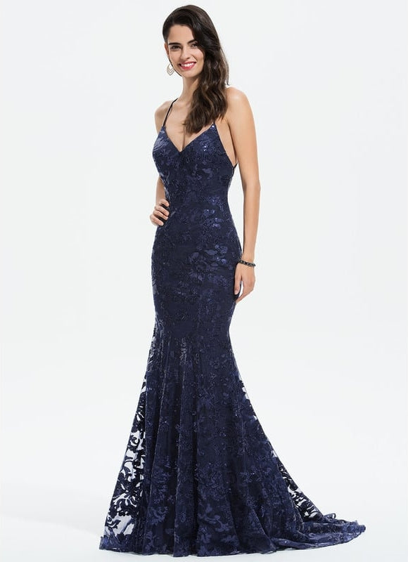 Robe De Bal Élégante Scintillante - gallery 3