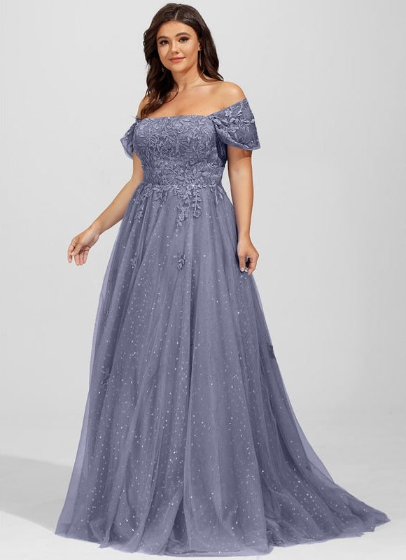 Robe De Bal Tulle Pailletée - gallery 6