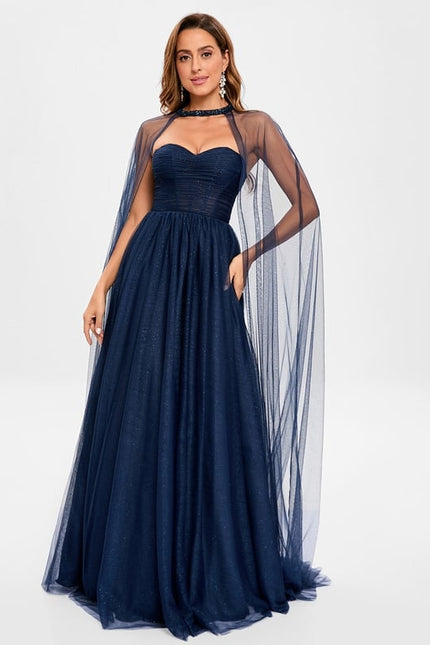 Robe De Bal Traîne Scintillante - gallery 1