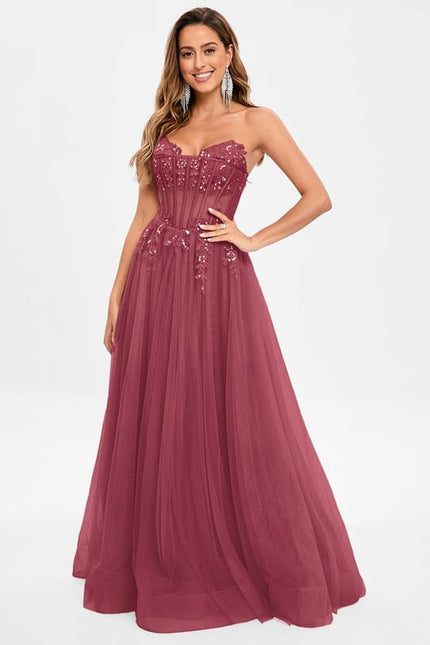Robe De Bal Élégance De Brume - gallery 8