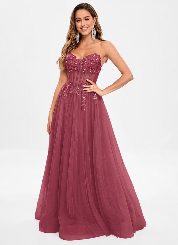 Robe De Bal Élégance De Brume - gallery 8