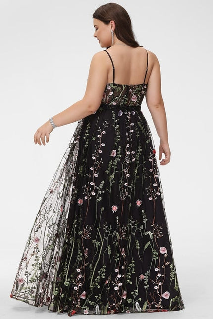 Robe De Bal Florale Élégante - gallery 5