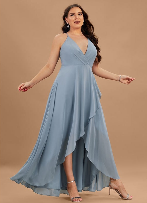 Robe De Bal Fluide Ciel Doux - gallery 7