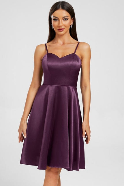 Robe De Bal Violette Brillante - gallery 5