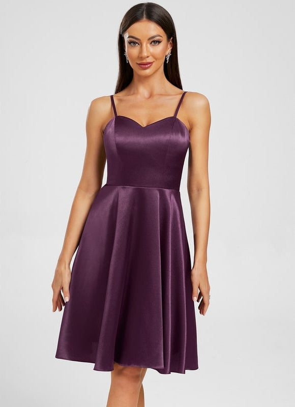Robe De Bal Violette Brillante - gallery 5