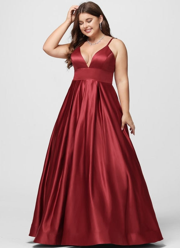 Robe De Bal Satinade Royale - gallery 7