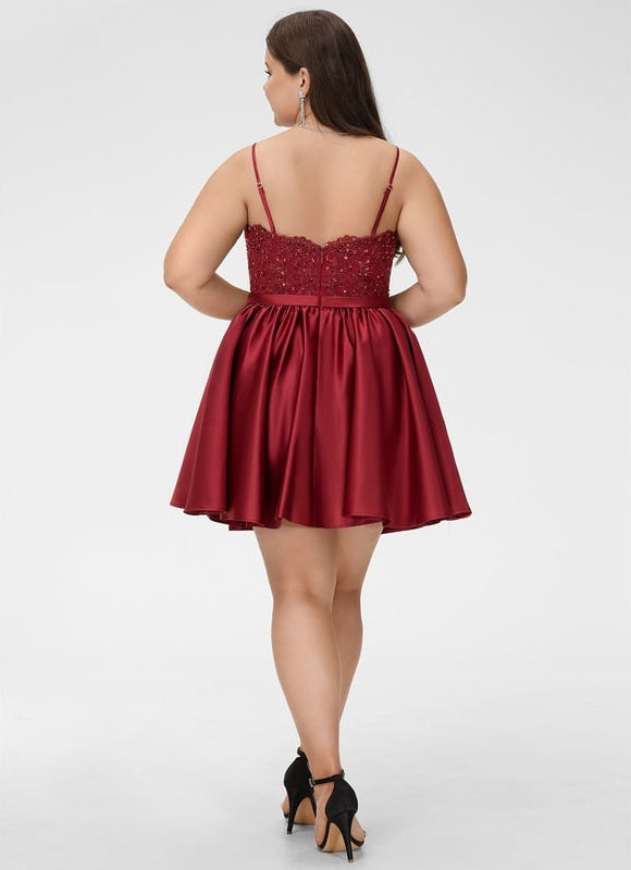 Robe De Bal Évasée Brodée - gallery 8