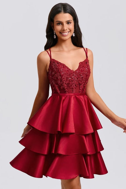 Robe Rouge Bal De Promo - gallery 4