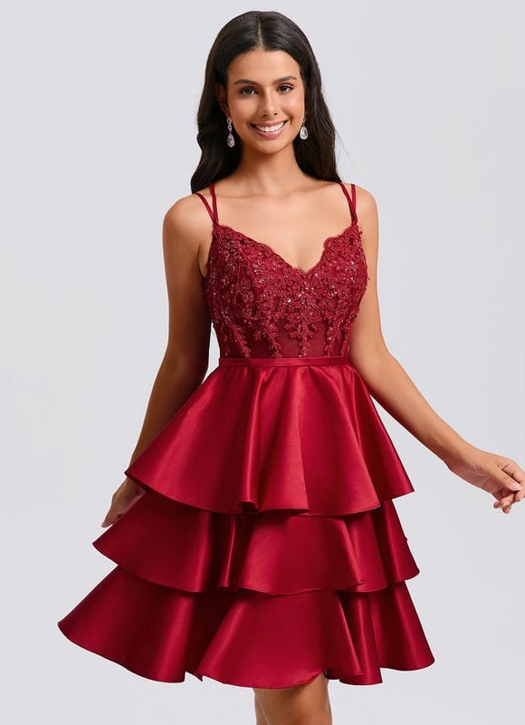 Robe Rouge Bal De Promo - gallery 4