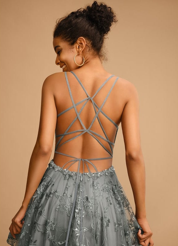 Robe De Bal Sérénité Florale - gallery 5