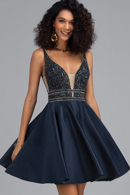 Robe De Bal Satinée Étoilée