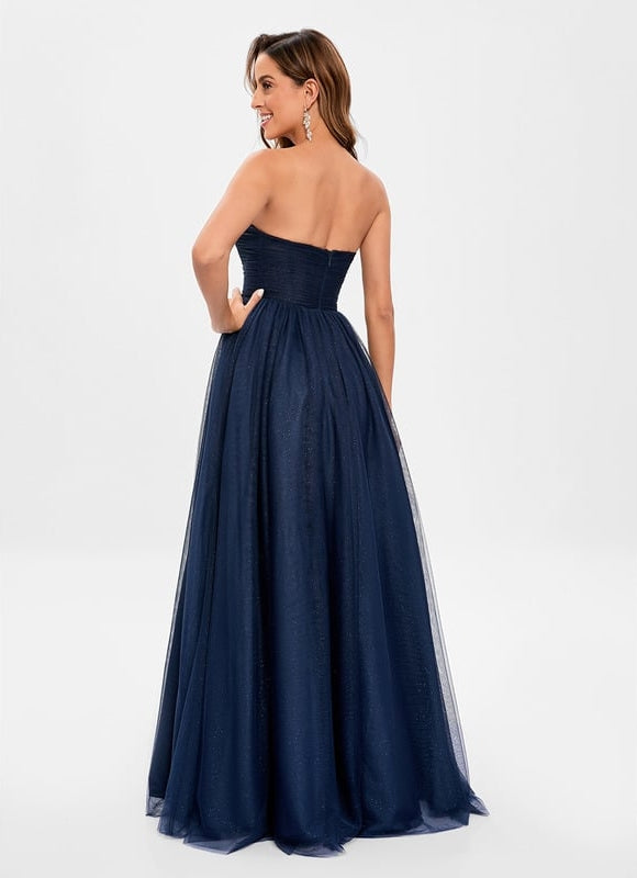 Robe De Bal Traîne Scintillante - gallery 5