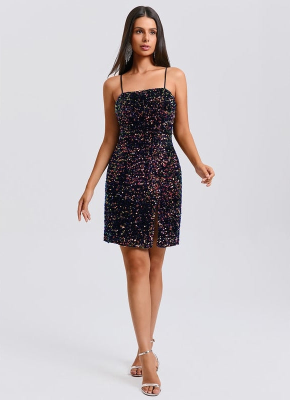 Robe De Bal Scintillante Ajustée - gallery 6