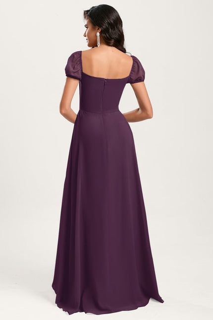 Robe De Bal Fluide Bleu Ciel - gallery 7
