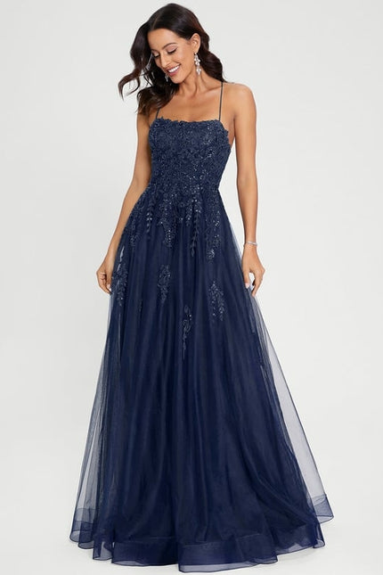 Robe De Bal Tulle Noire - gallery 4