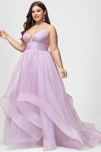 Robe De Bal Lavande Aérienne - gallery 9