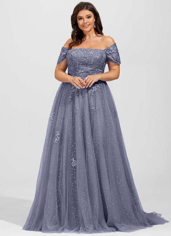 Robe De Bal Tulle Pailletée - gallery 7