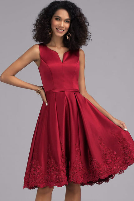 Robe De Bal Élégance Rubis - gallery 7