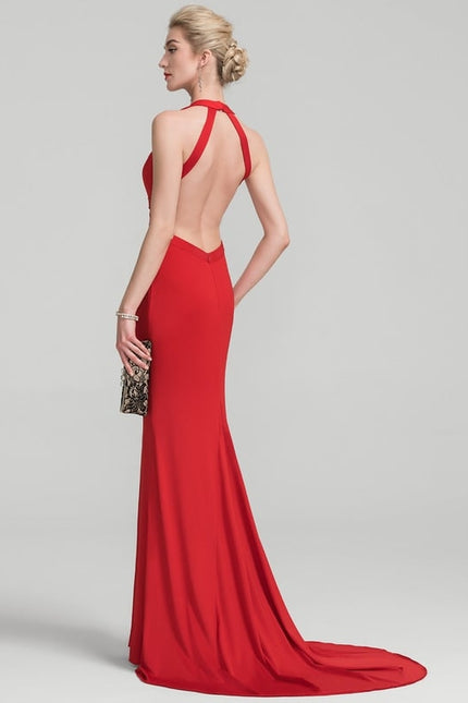 Robe De Bal Rouge Flamboyant - gallery 1