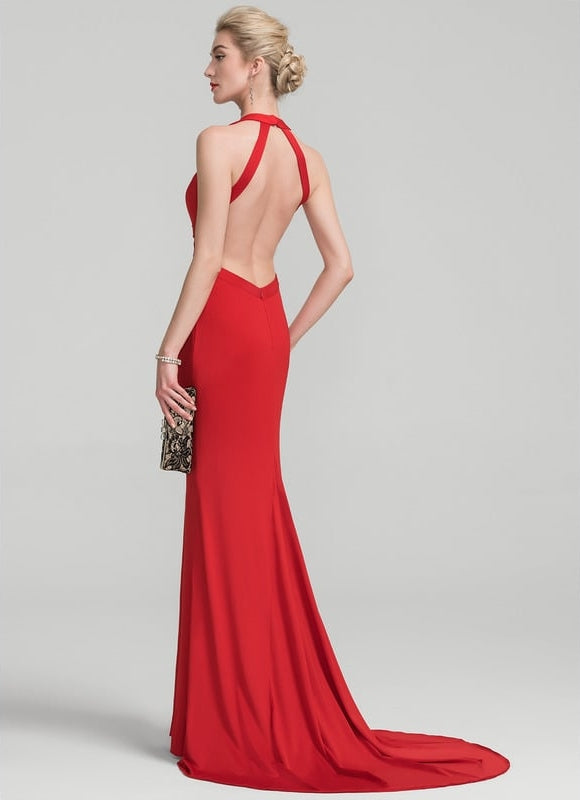 Robe De Bal Rouge Flamboyant - gallery 1