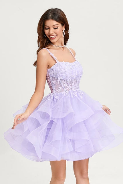 Robe De Bal Tulle Saumon - gallery 5