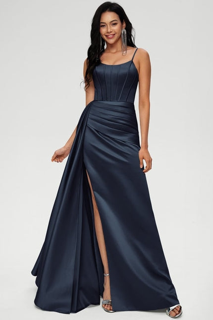Robe De Bal Satin Fluide Chic
