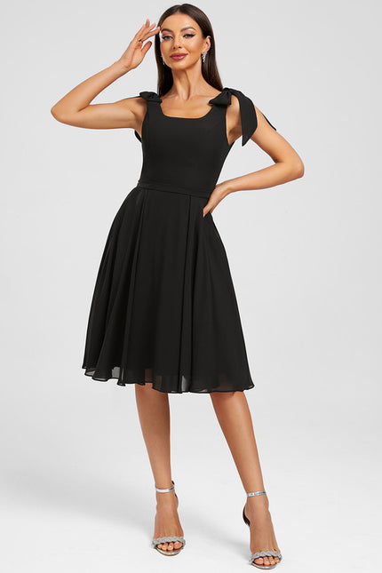 Robe De Bal Noire Fluide