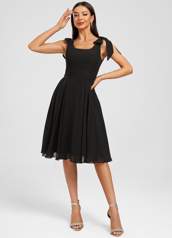 Robe De Bal Noire Fluide