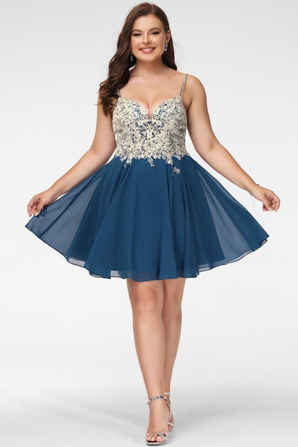 Robe De Bal Bleu Poudré Chic - gallery 8