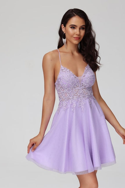 Robe De Bal Lilas Éthérée